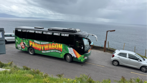 Reisebus in Irland