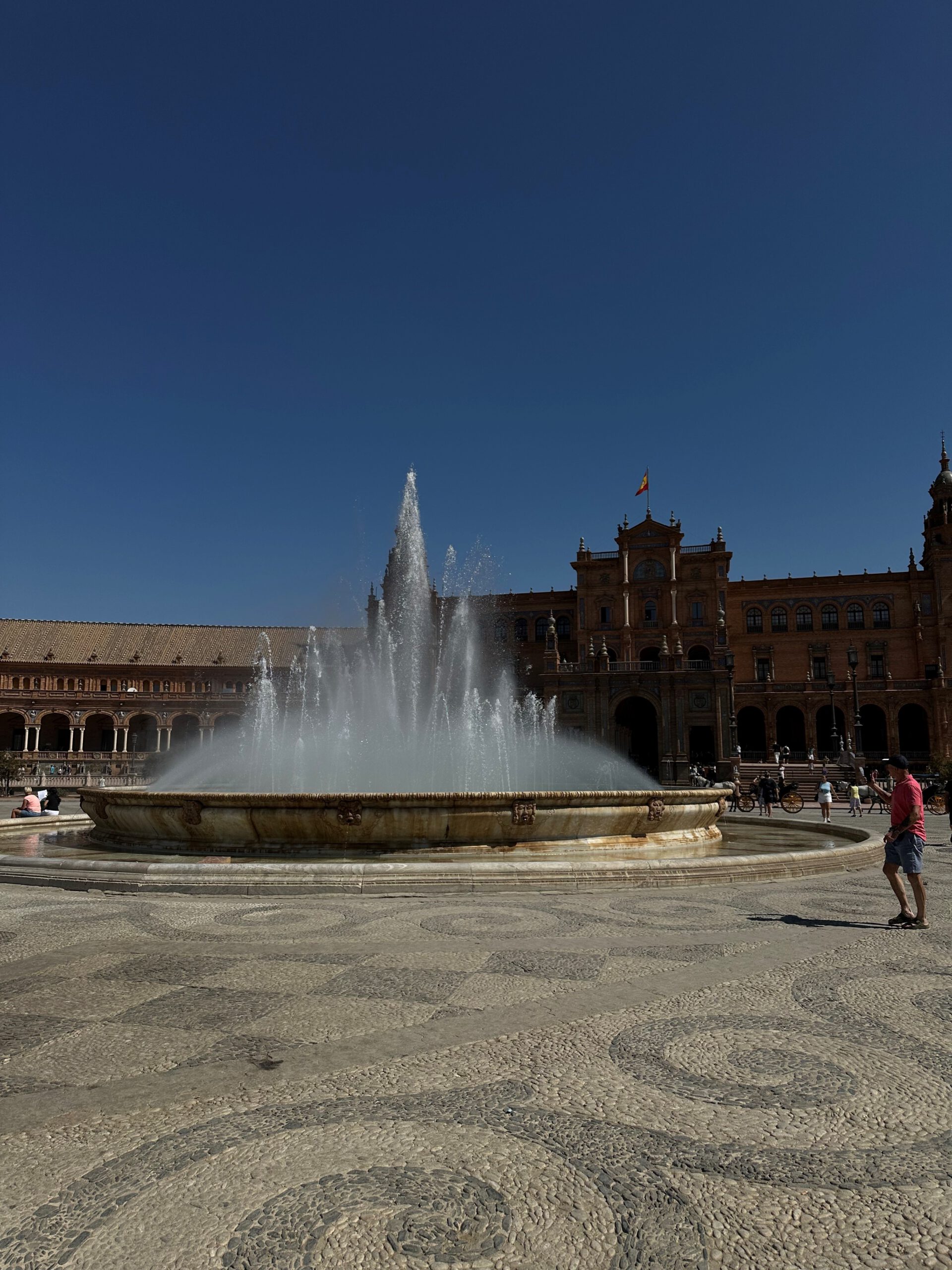 Brunnen Plaza de Espana